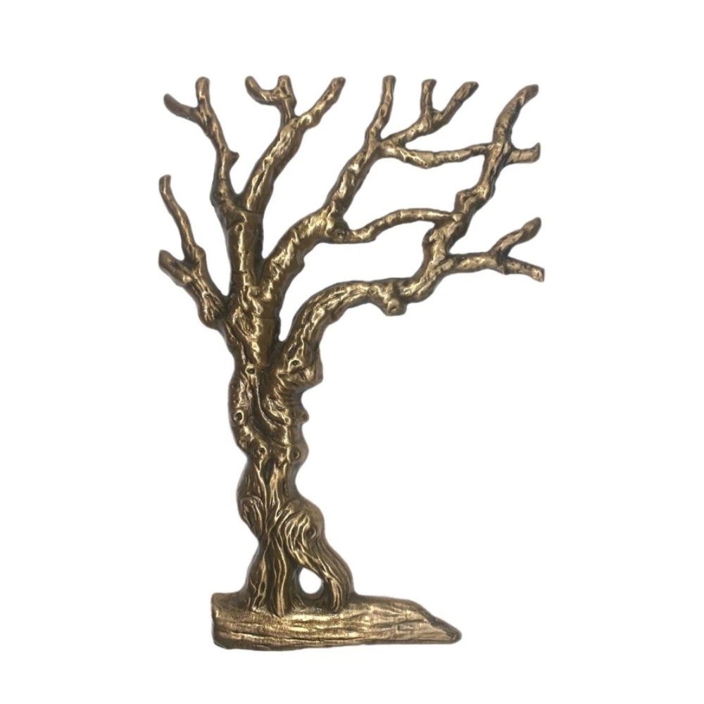RARE BRONZE, JORDA WALL PLAQUE TREE OF LIFE 7.75" X 5.25", REF 1936 CATALOG PC